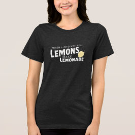 Triblend T-Shirt Soft Lemonade Vintage Style Women Tri-Blend Shirt