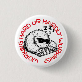 Triblenda Sleeping on Keyboard Abominable Snowman Button
