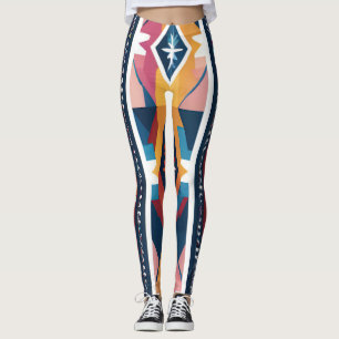 Tribut an abstrakte indianische Kunst 18 Leggings