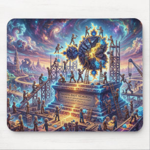 Tribut an Benoit Mandelbrot Mandelbrot Gründer Mousepad