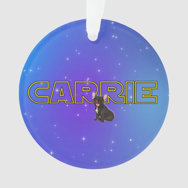 Tribut an Carrie Ornament (Vorderseite)