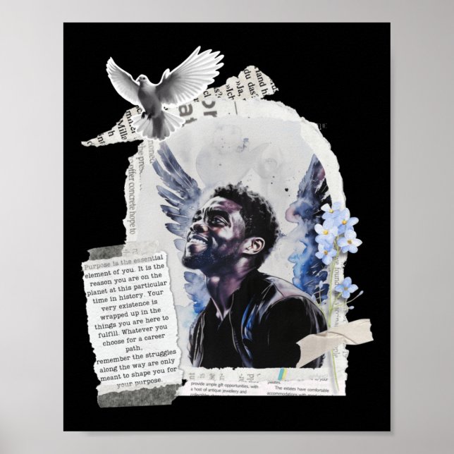 Tribut an Chadwick Boseman - Zweck 2 Poster (Vorne)