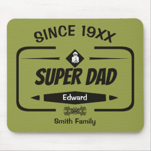 Tribut an den Superhelden Mousepad