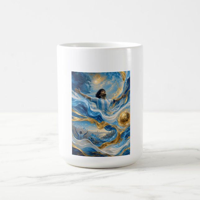 Tribut an Diego Maradona Kaffeetasse (Mittel)