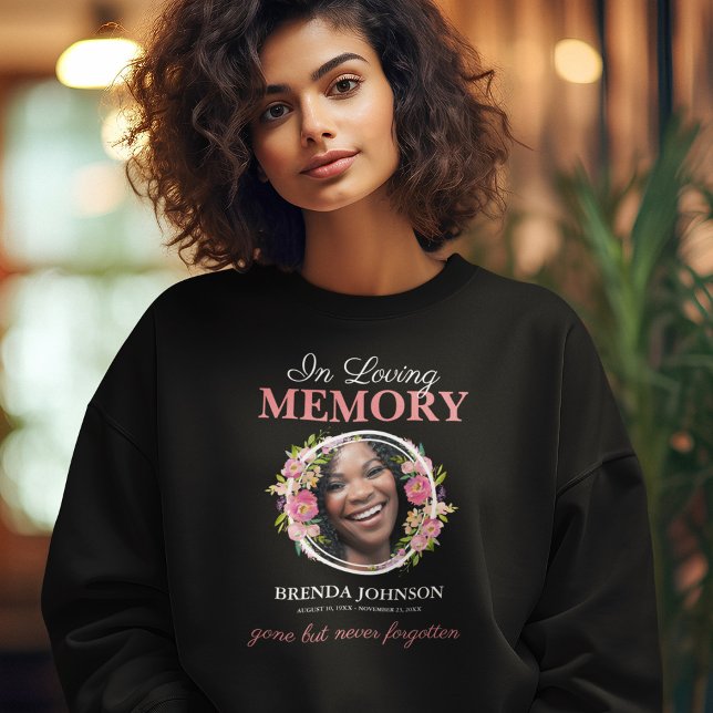 Tribut an Girly in Love Memory Foto Sweatshirt (Von Creator hochgeladen)