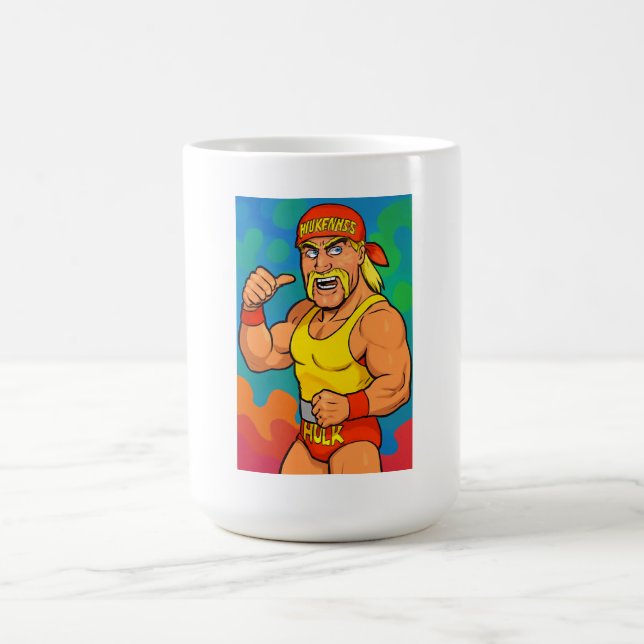 Tribut an Hulk Hogan Kaffeetasse (Mittel)