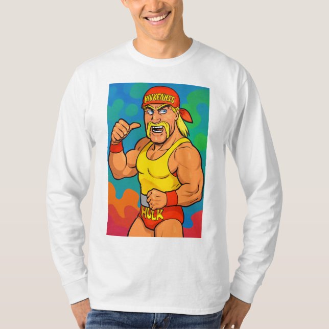 Tribut an Hulk Hogan T-Shirt (Vorderseite)