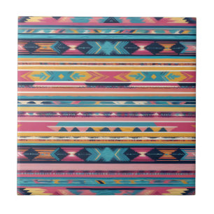 Tribut an Native American Abstract S13 Fliese