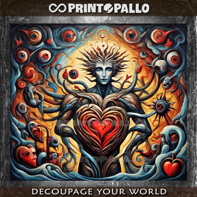 Tribut an Surrealismus und Kubismus #1: Liebe rett Seidenpapier (Von Creator hochgeladen)