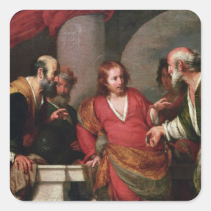 Tribut-Geld, c.1631 Quadratischer Aufkleber
