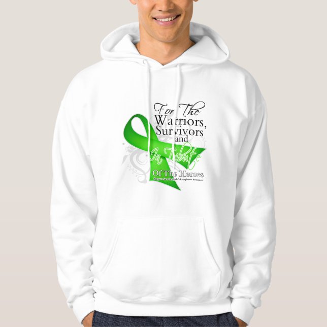 Tribut - Non-Hodgkins Lymphom Hoodie (Vorderseite)