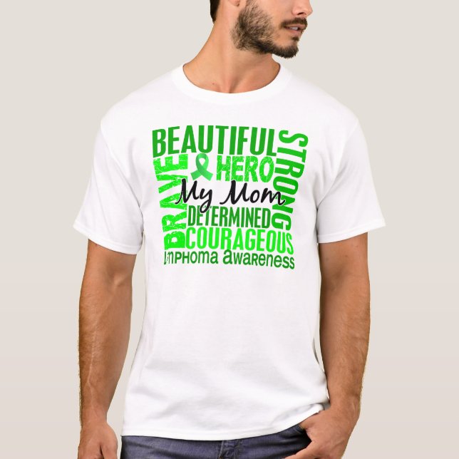 Tribut-quadratisches Mama-Lymphom T-Shirt (Vorderseite)