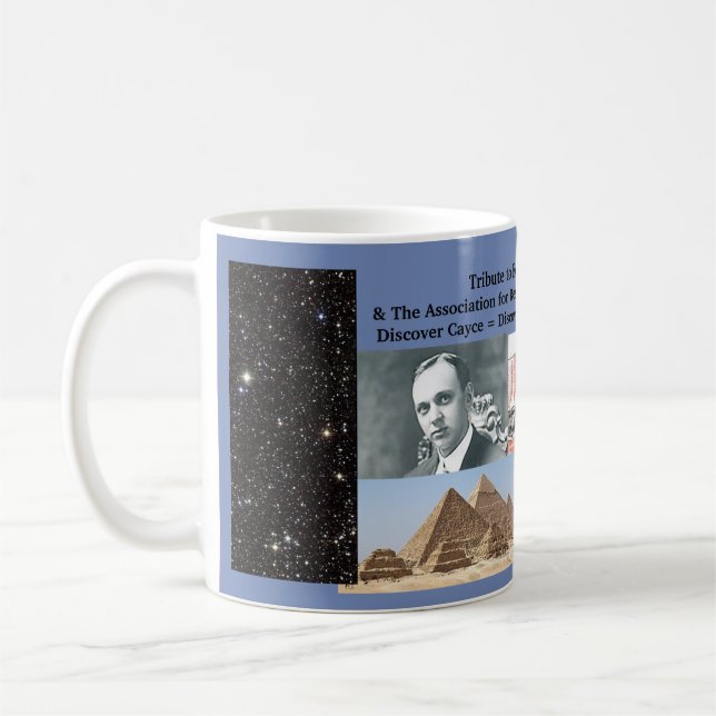 Tribut-Tasse: Edgar Cayce 1877-1945 Kaffeetasse (Links)