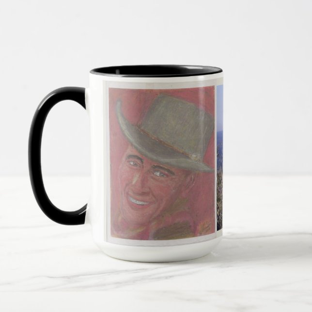 Tribut-Tasse: Wilder Westen Tasse (Links)