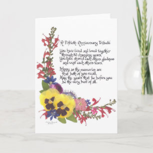 Tribut zum 50. Jahrestag Karte