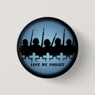 Tribute Buttons, damit wir den Krieg nicht vergess Button