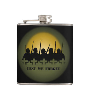 Tribute Flask militärischer Art, damit wir Trinkfl Flachmann