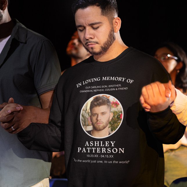 Tribute Foto in Love Memory Sweatshirt (Von Creator hochgeladen)
