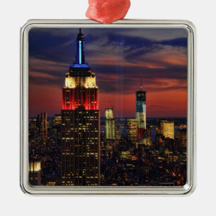 Tribute In Light 11. September, World Trade Cntr E Silbernes Ornament