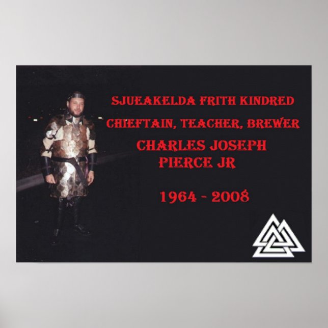 Tribute poster von Charles Pierce (Vorne)