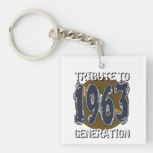 Tribute to 1963 Generation Schlüsselanhänger