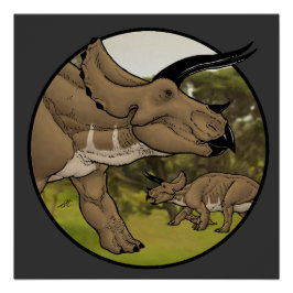 Triceratops #2 poster
