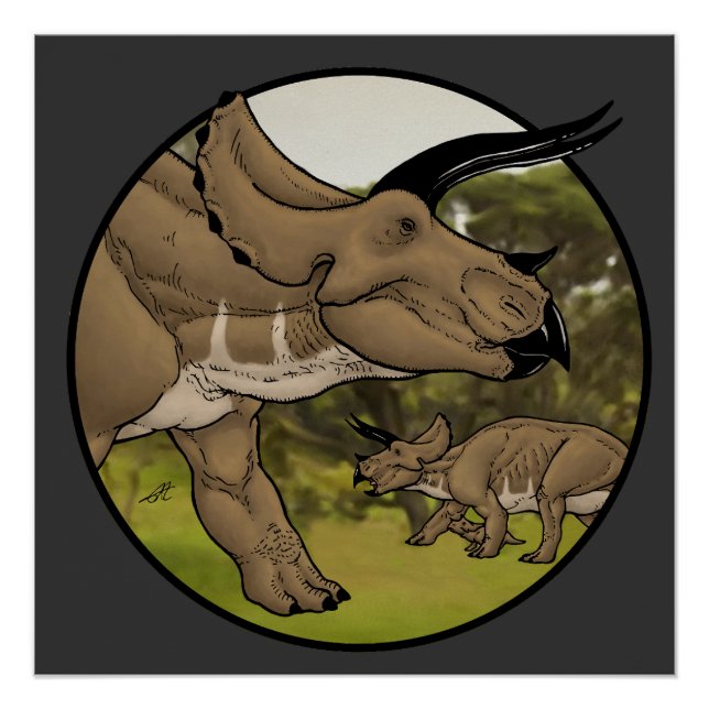 Triceratops #2 poster (Vorderseite)