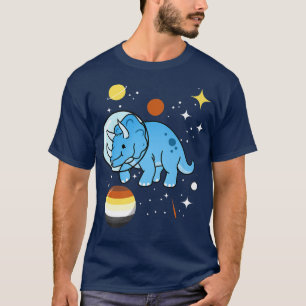 Triceratops Astronaut Gay Bear Prix T-Shirt
