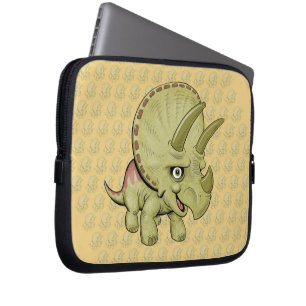 Triceratops Cartoon Laptopschutzhülle