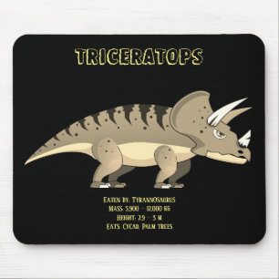 Triceratops Dinosaur Mousepad