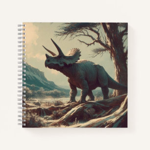 Triceratops Dinosaurier-Notebook Notizbuch