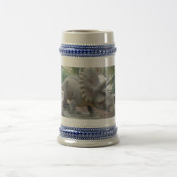 Triceratops Dinosaurier Stein