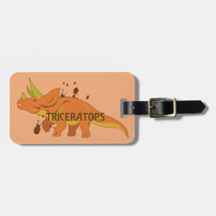 Triceratops Gepäckanhänger