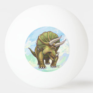 Triceratops-Geschenke u. Zusätze Tischtennisball