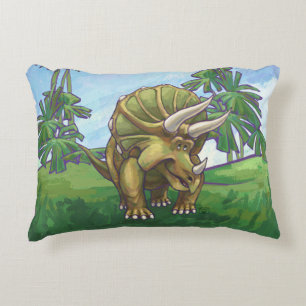 Triceratops Geschenke und Zubehör Dekokissen