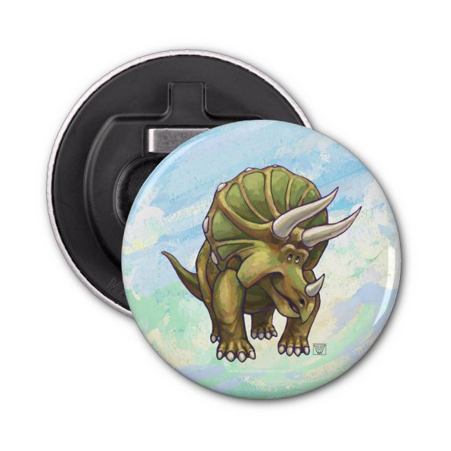 Triceratops Geschenke und Zubehör Flaschenöffner (Vorderseite)