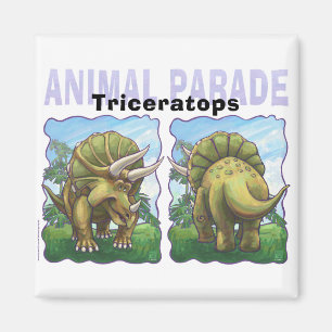 Triceratops Geschenke und Zubehör Magnet