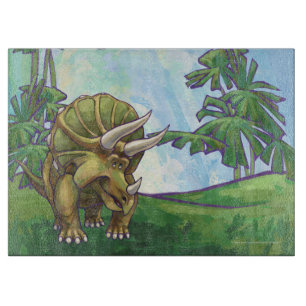 Triceratops Geschenke und Zubehör Schneidebrett