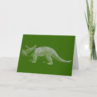 Triceratops Happy Birthday