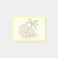 Triceratops in einem tropischen Klima.