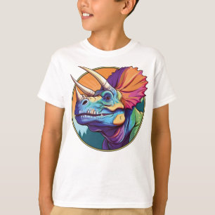 Triceratops - Klassischer Dinosaurier T-Shirt T -