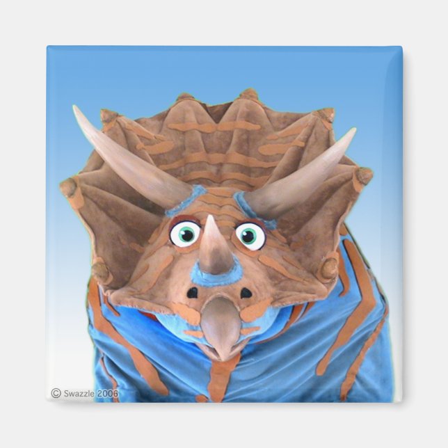 Triceratops Magnet (Vorne)