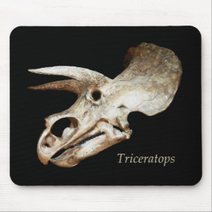 Triceratops-Schädel-Mauspad Mousepad
