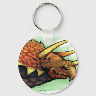 Triceratops Schlüsselanhänger