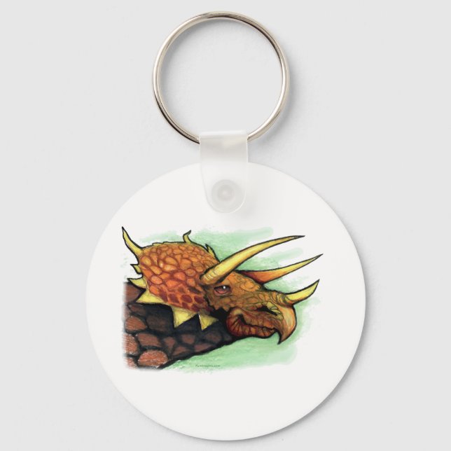 Triceratops Schlüsselanhänger (Vorderseite)