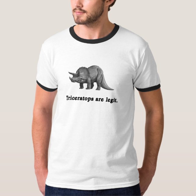 Triceratops sind Legit T-Shirt (Vorderseite)