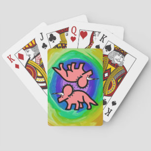 Triceratops  spielkarten