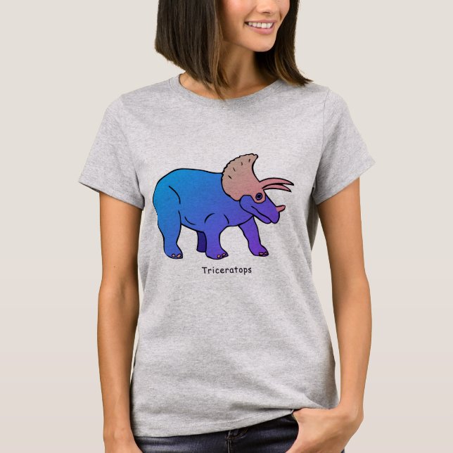 Triceratops T-Shirt (Vorderseite)