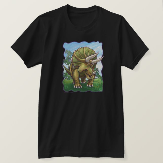 Triceratops T - Shirt (Design vorne)