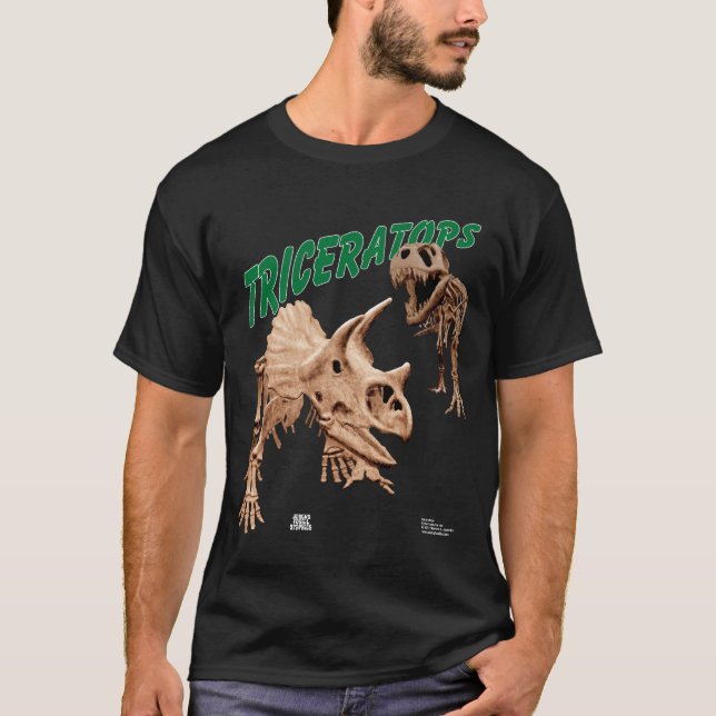 Triceratops T-Shirt (Vorderseite)